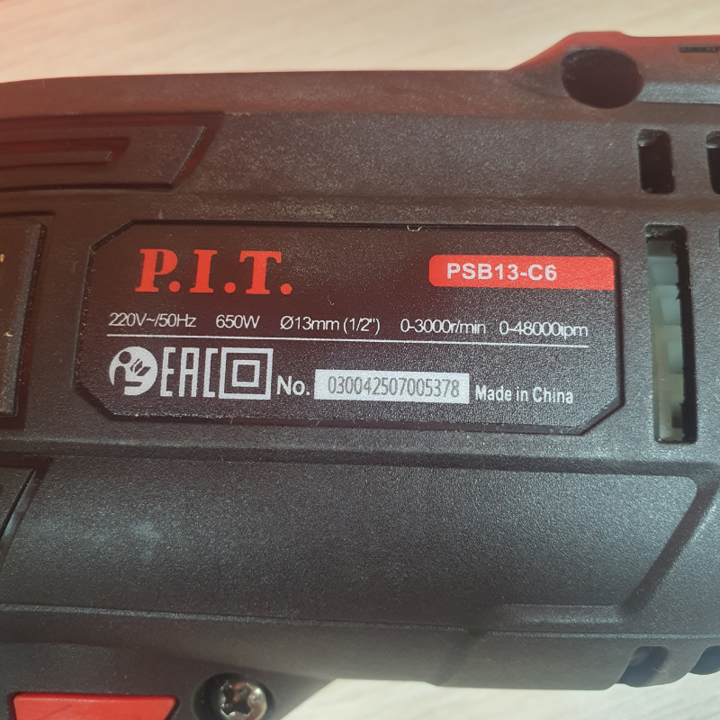 Дрель PITBULL psb13-c6